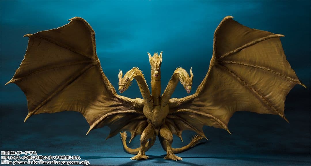 S.H.MonsterArts キングギドラ（2019)　新品未開封「箱難有」