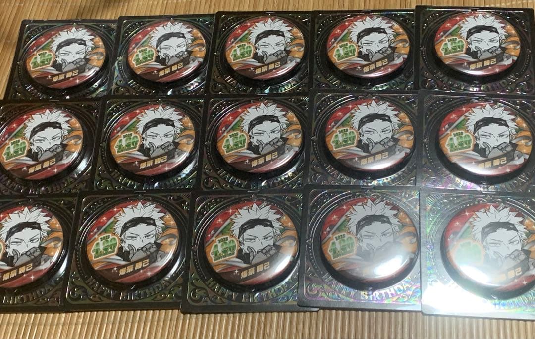 ヒロアカ 爆豪勝己 バースデー缶バッジ 2025