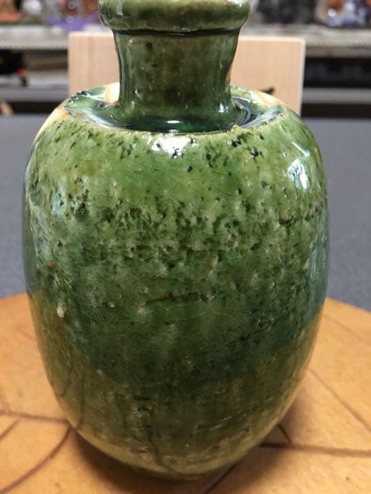 オリベ徳利 石井隆寛作大変お安く出品してしまいました。