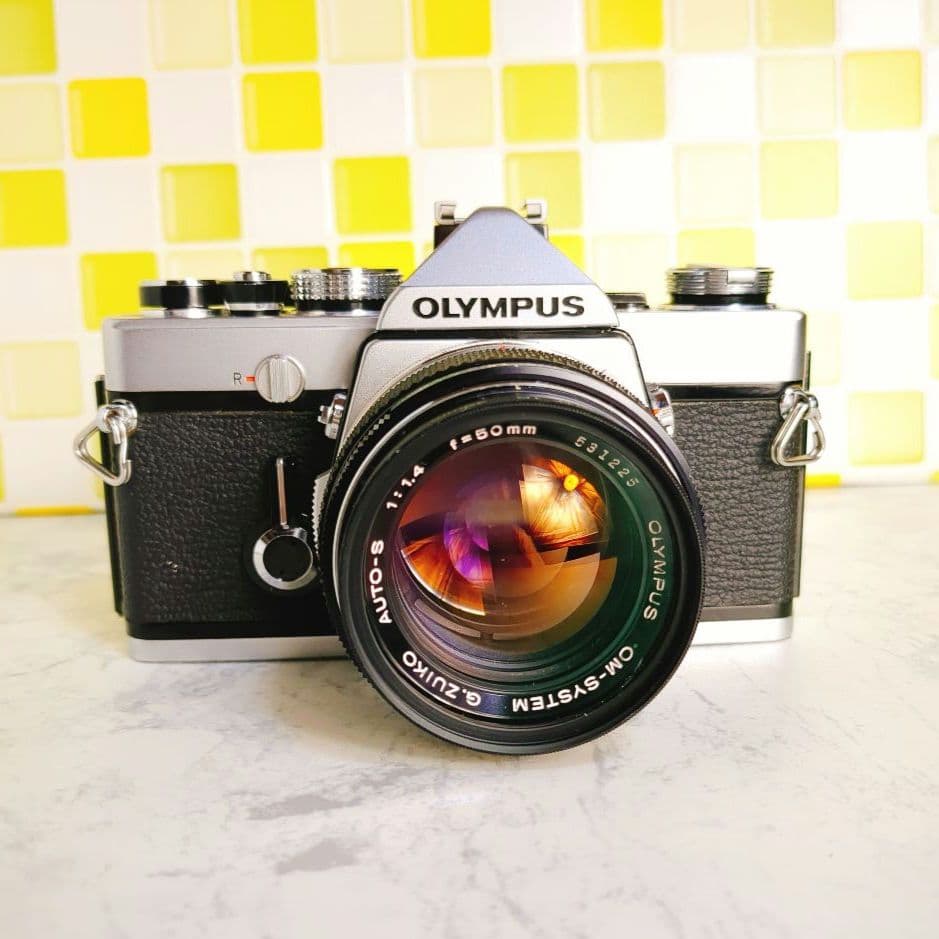 整備済み★ OLYMPUS OM-1 一眼レフ フィルムカメラ レンズセット