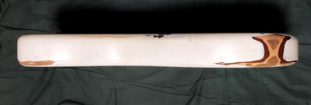 ストラトキャスター ダメージ ボディ オフ・ホワイト '60 初ネック・ネジ付