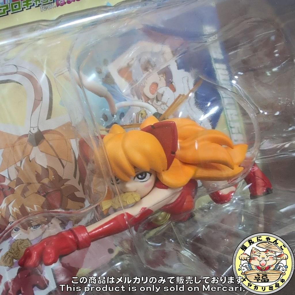 【未開封品】 エヴァ エアロキャット ぽよよん・ろっく アスカ　綾波レイ　②