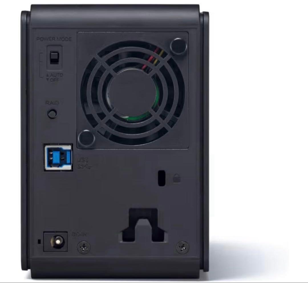 BUFFALO RAID1対応 USB3.0用 外付けハードディスク 2TB