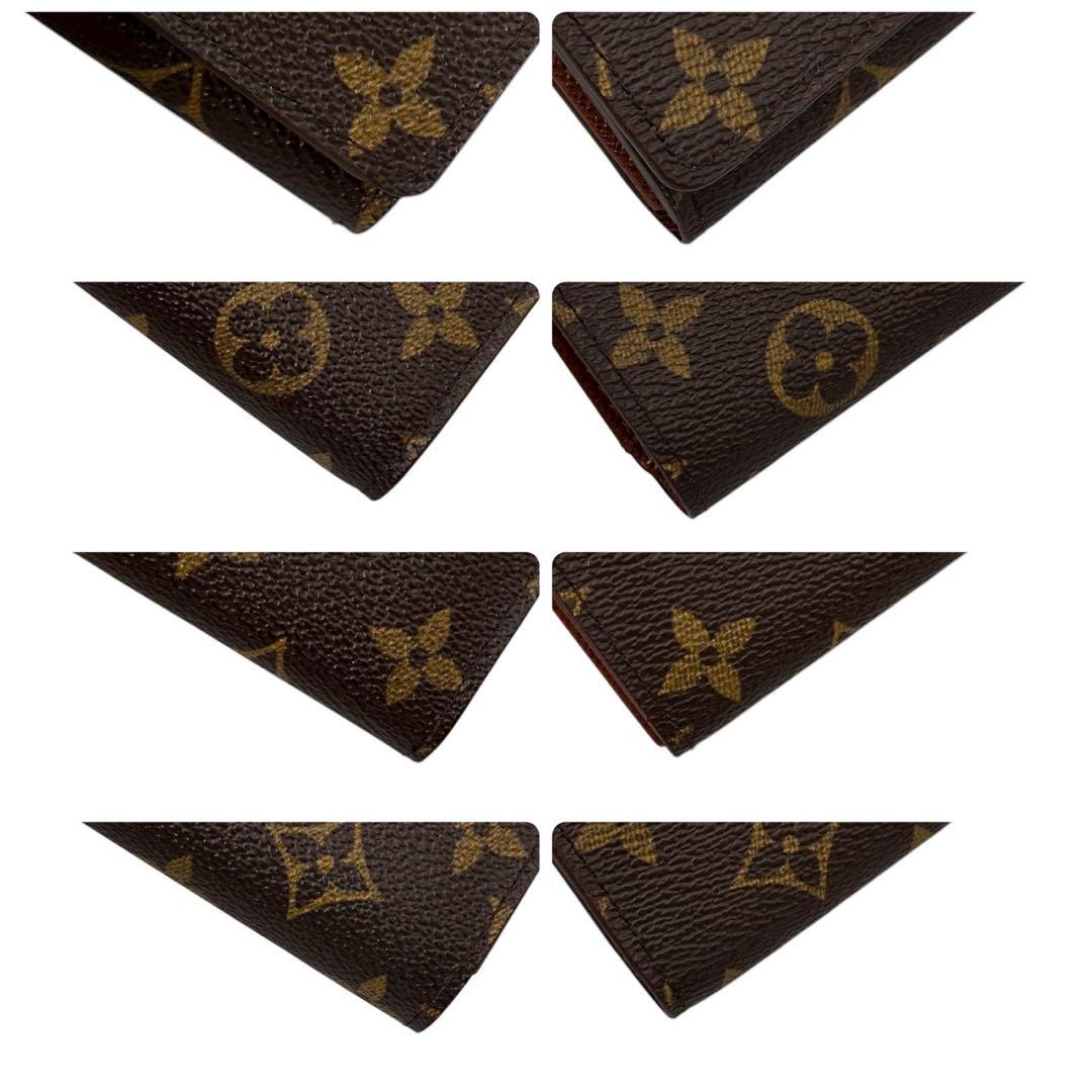 極美品 ルイヴィトン モノグラム トレゾール 二つ折り財布 小銭入れ カード