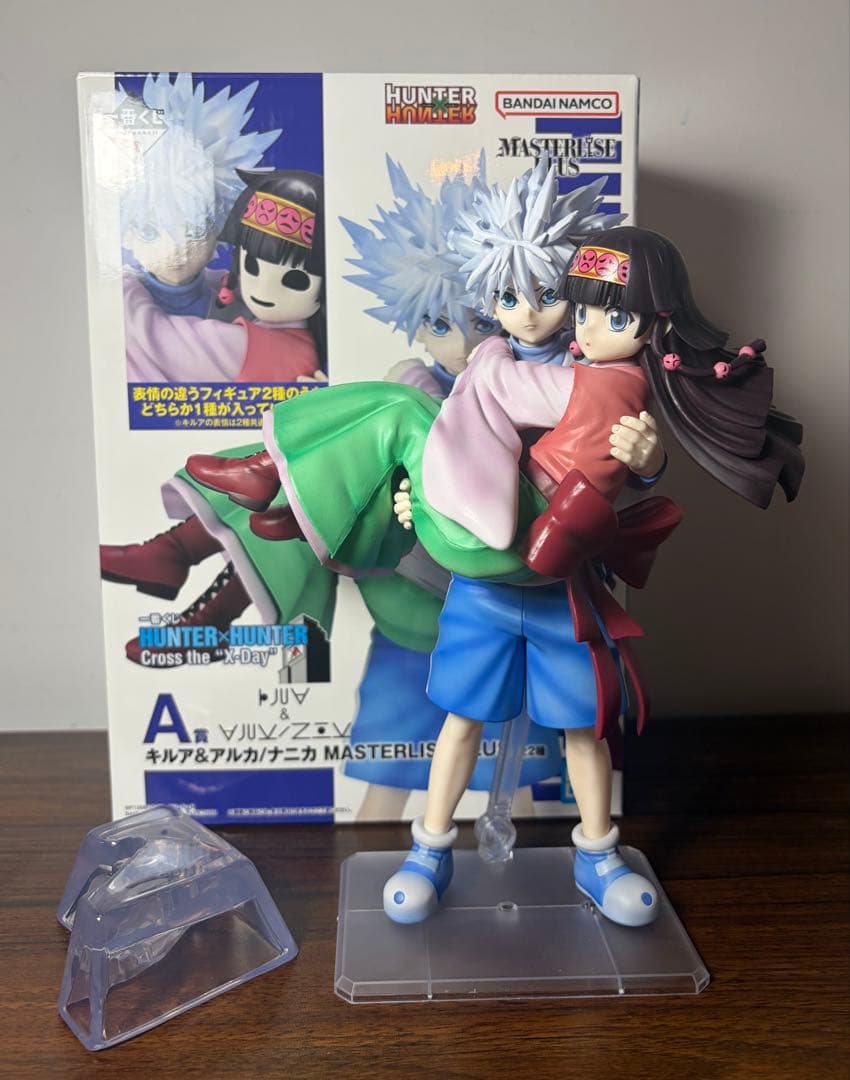一番くじ HUNTER×HUNTER A賞 キルア＆アルカ 透明支架付き