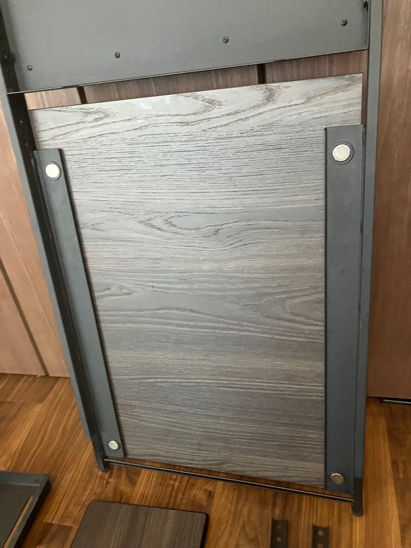 工事不要壁掛けHAYAMI TIMEZ EW-74B ～65V型　テレビスタンド