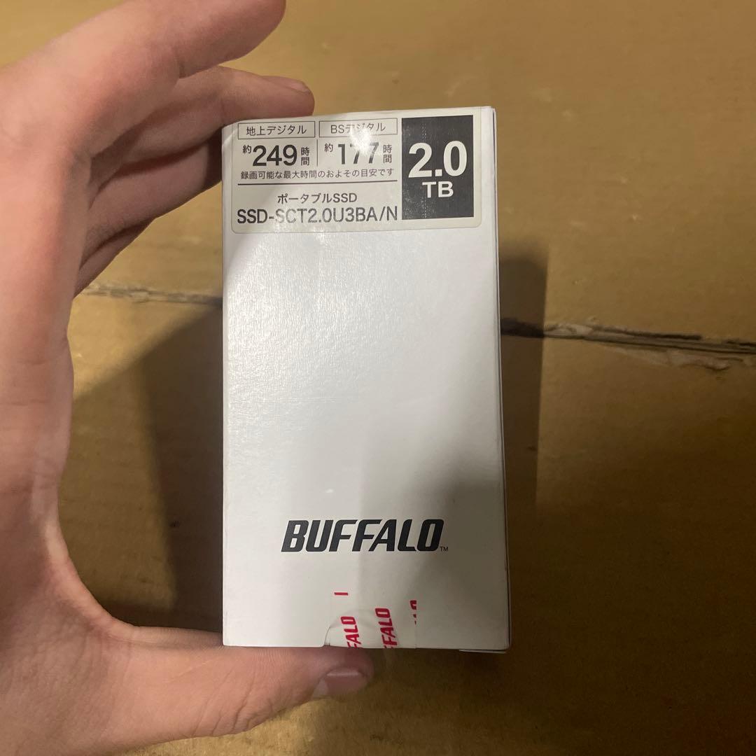 バッファロー SSD 外付け 2.0TB USB3.2 Gen2