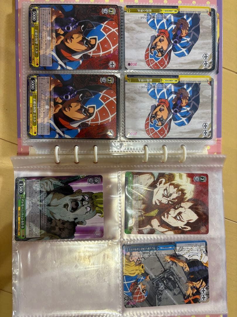 ジョジョ　ヴァイスシュバルツ　カード