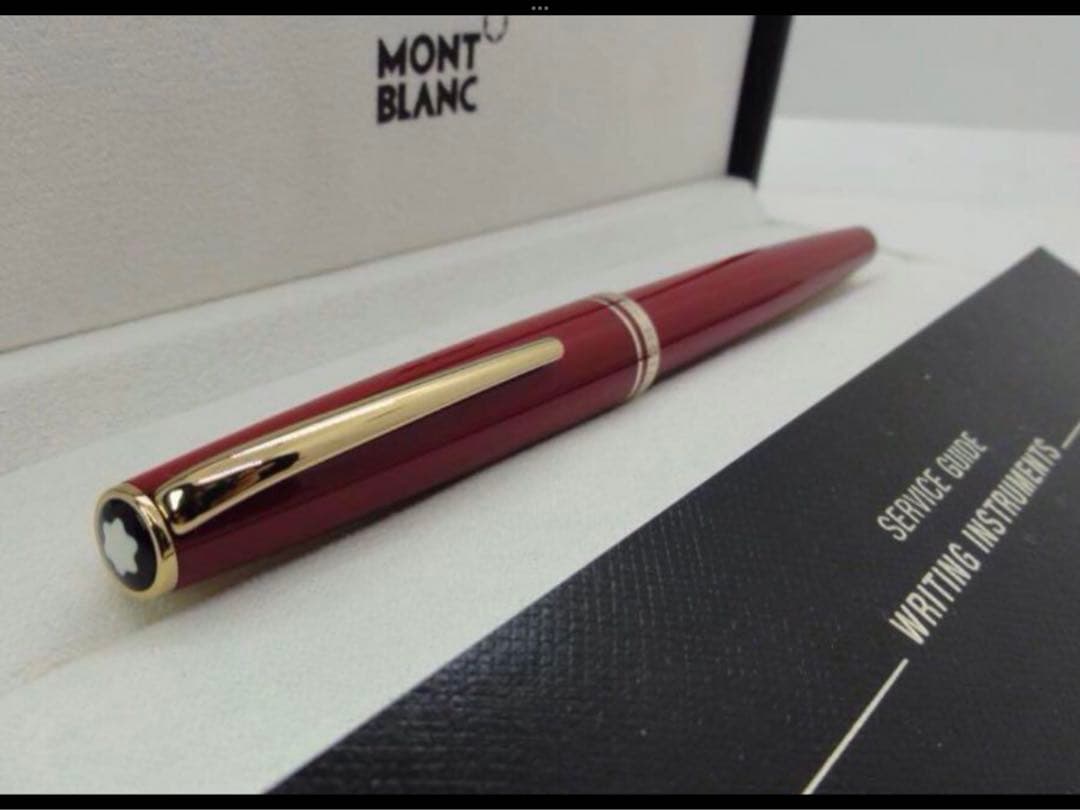 ⭐️非常にレアな軸色ボルドーカラーのジェネレーション⭐️モンブラン⭐️ゴールドプレート