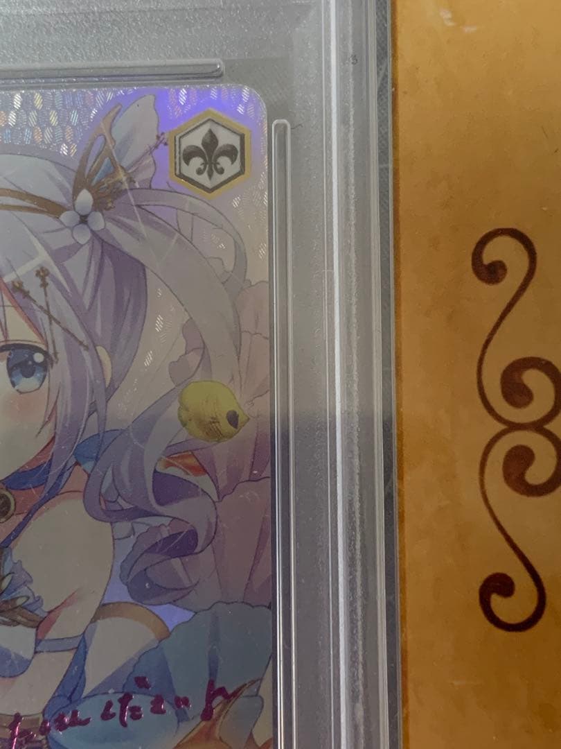 ヴァイスシュヴァルツ　不思議の国チノ　SSP ピンクサイン　PSA10