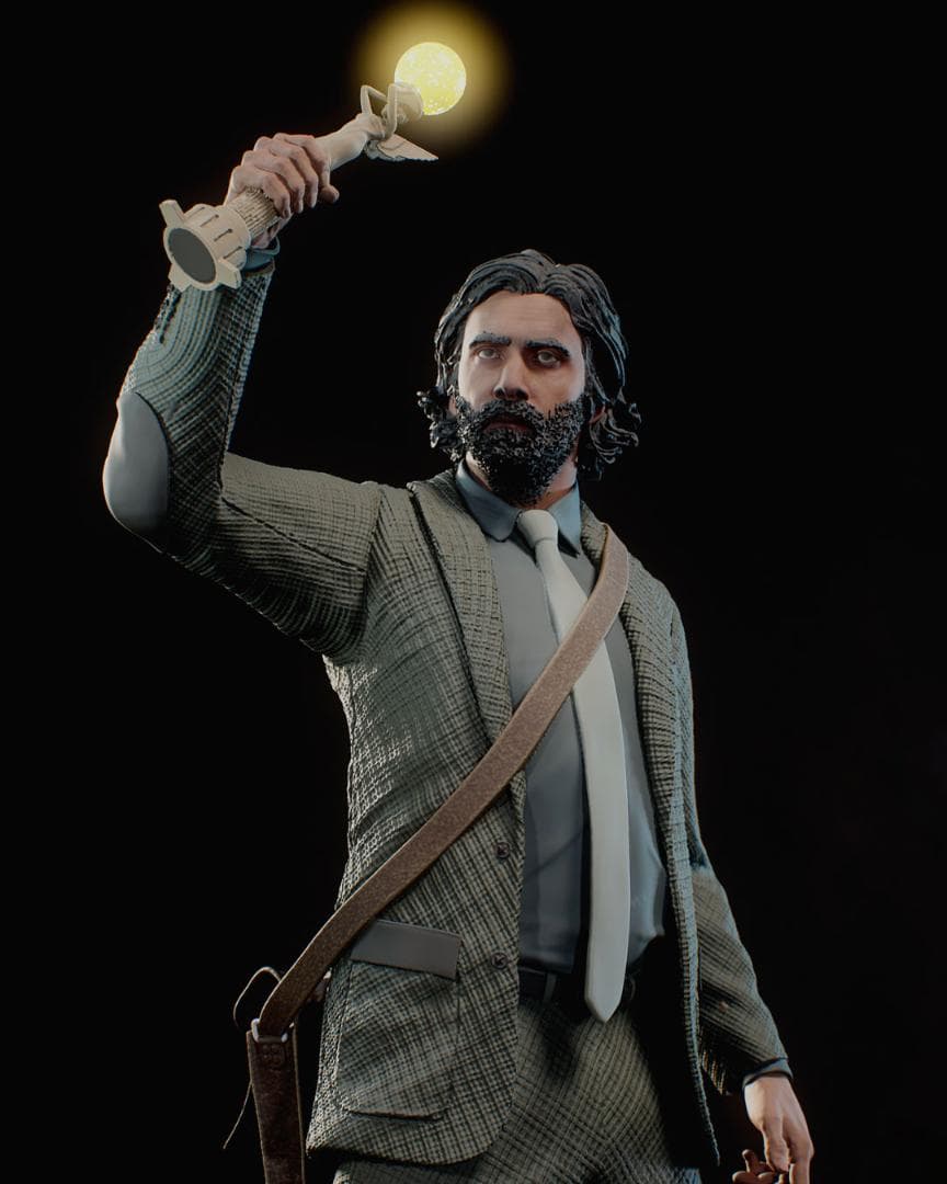 1/6 アランウェイク 未塗装未組立 フィギュア ガレージキット