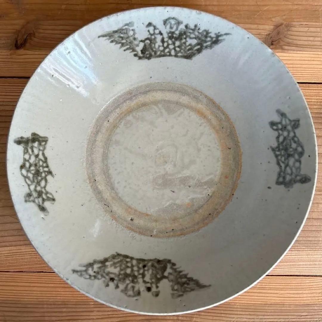 中国南方民窯 印判 8寸（24.5㎝）民藝 安南