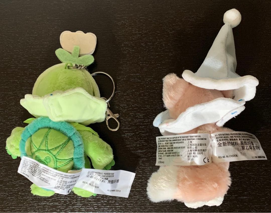 香港 ディズニー オルメル リーナベル キーチェーン マスコット アイスクリーム