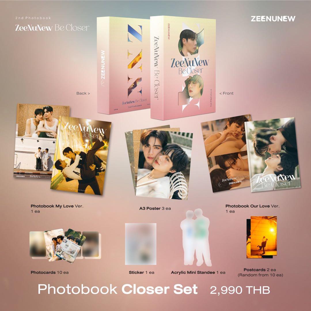 タレント・お笑い芸人 ZeeNuNew 2nd photobook be closer