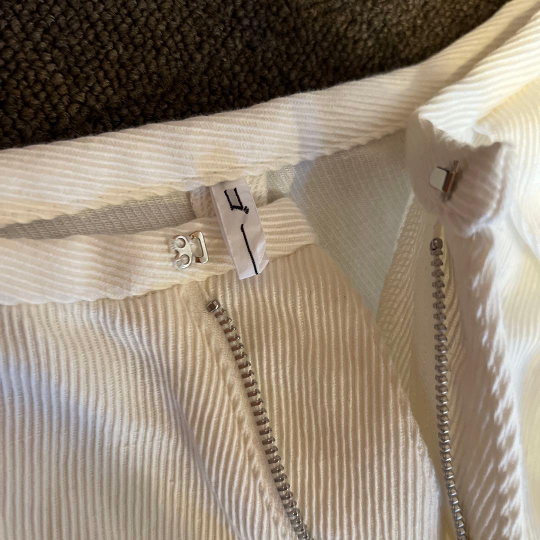 ゴーシュ　ガウチョウパンツ　白