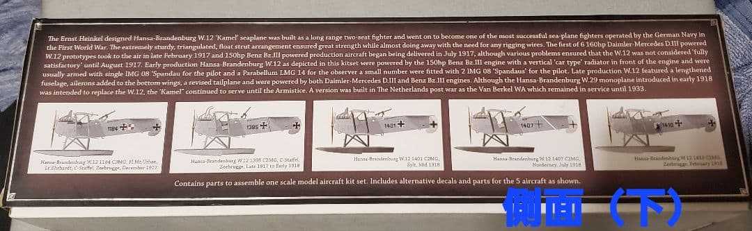 セット　別売りパーツ付 ウイングナットウイングス ブランデンブルグ W.12