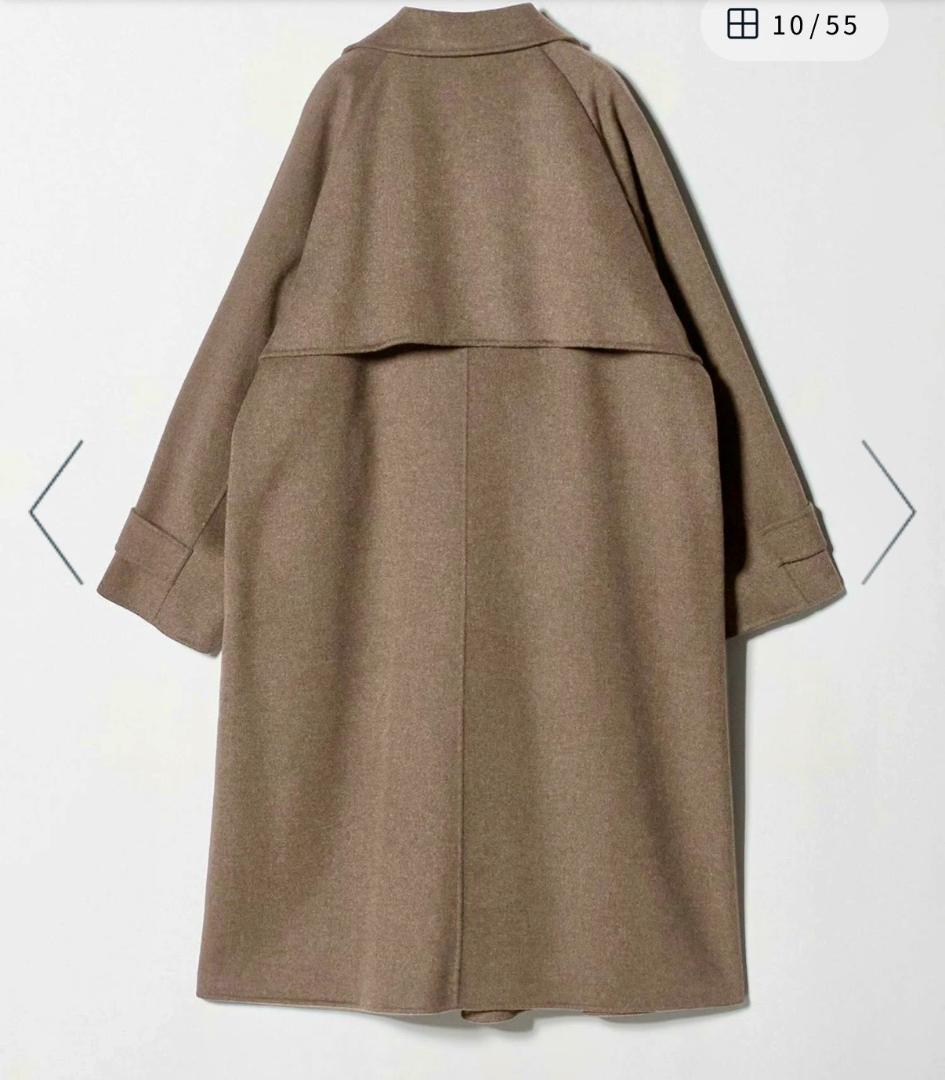 【現行品】UNITED ARROWS リバーテーラード スタンドカラーコート