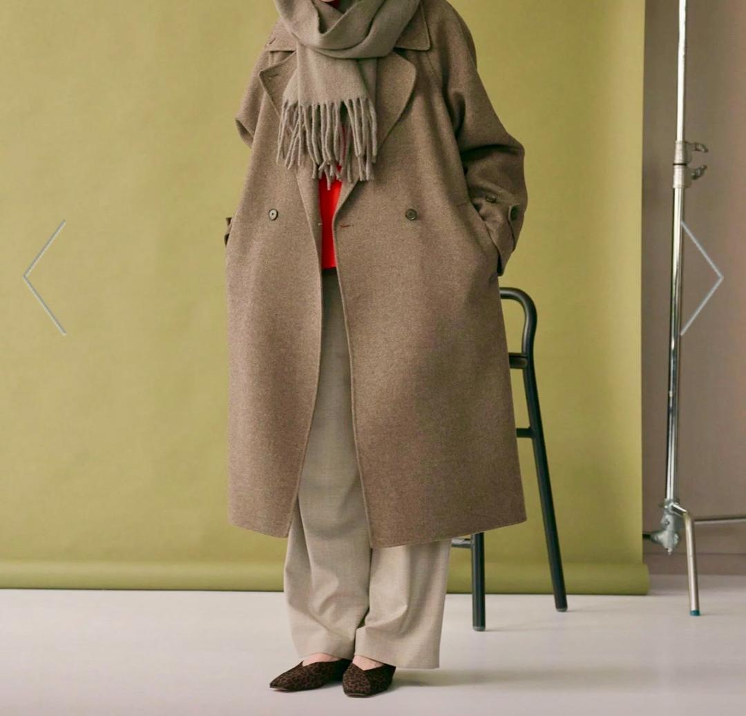 【現行品】UNITED ARROWS リバーテーラード スタンドカラーコート