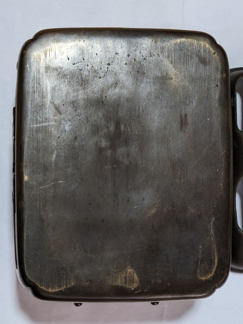 ⭐ 福壽双鶴龍紋様！香炉 銅器 明治時代 手炉 唐物 唐銅 香道具 骨董品レア物