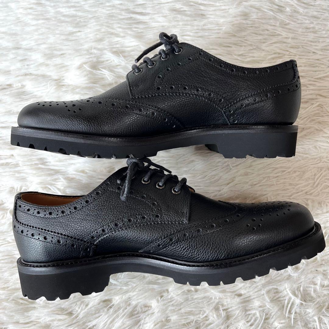 【新品未使用】ナードマインド　クアトロ　ウイングチップ　レザーシューズ　岩田剛典