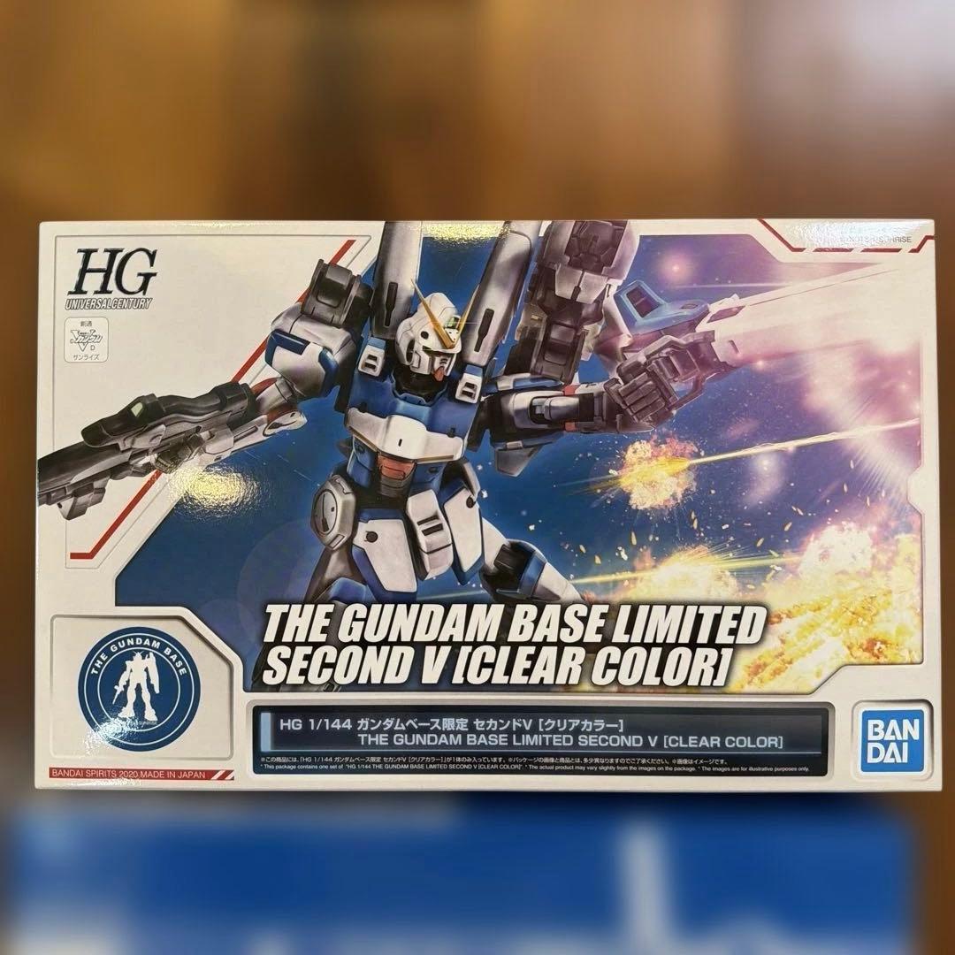 H*佐様 HG V2ガンダム　セカンドV ノーマル　クリア　3体セット　未組み立