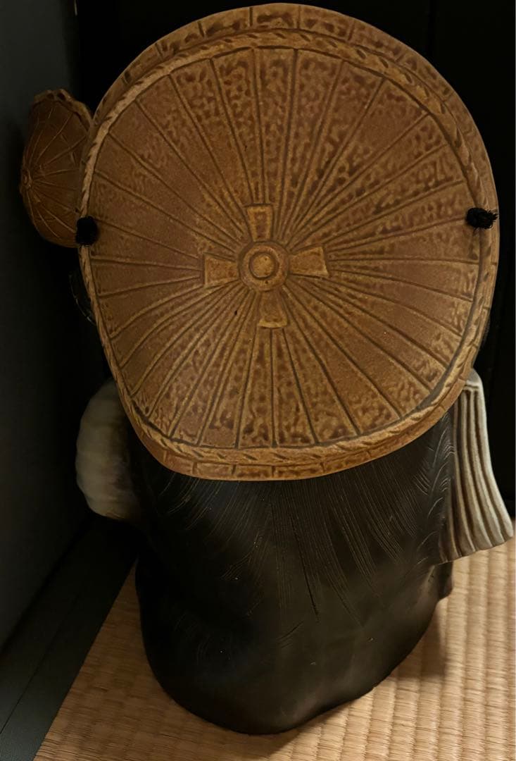 信楽焼　陶器製　たぬきの置物 レトロ　　縁起物　アンティーク