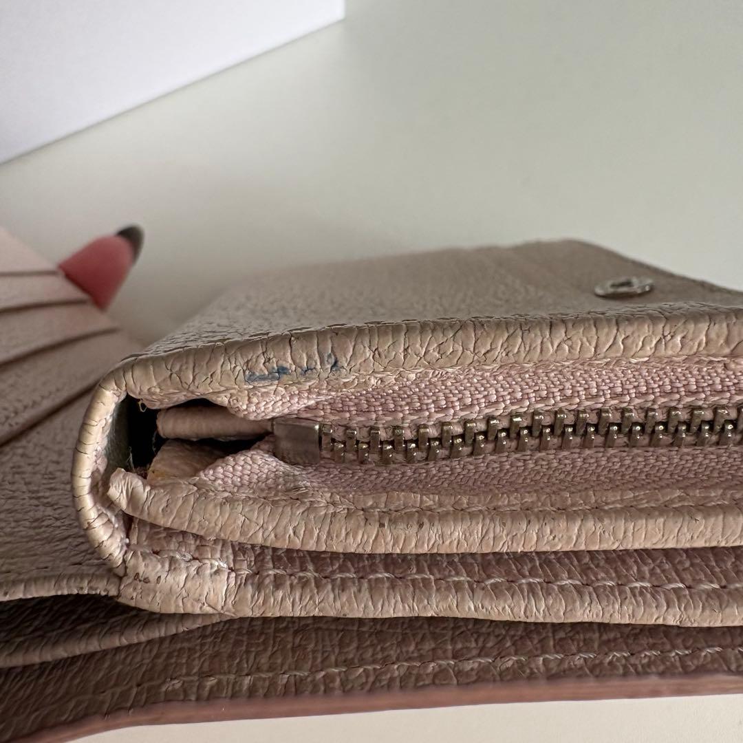 Vivienne Westwood 三つ折り財布 ピンク ファスナー