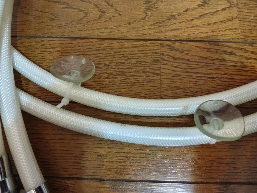 YOSA　水素風呂　給水＆排水ホース、取扱い説明書、ヘッドカバー予備