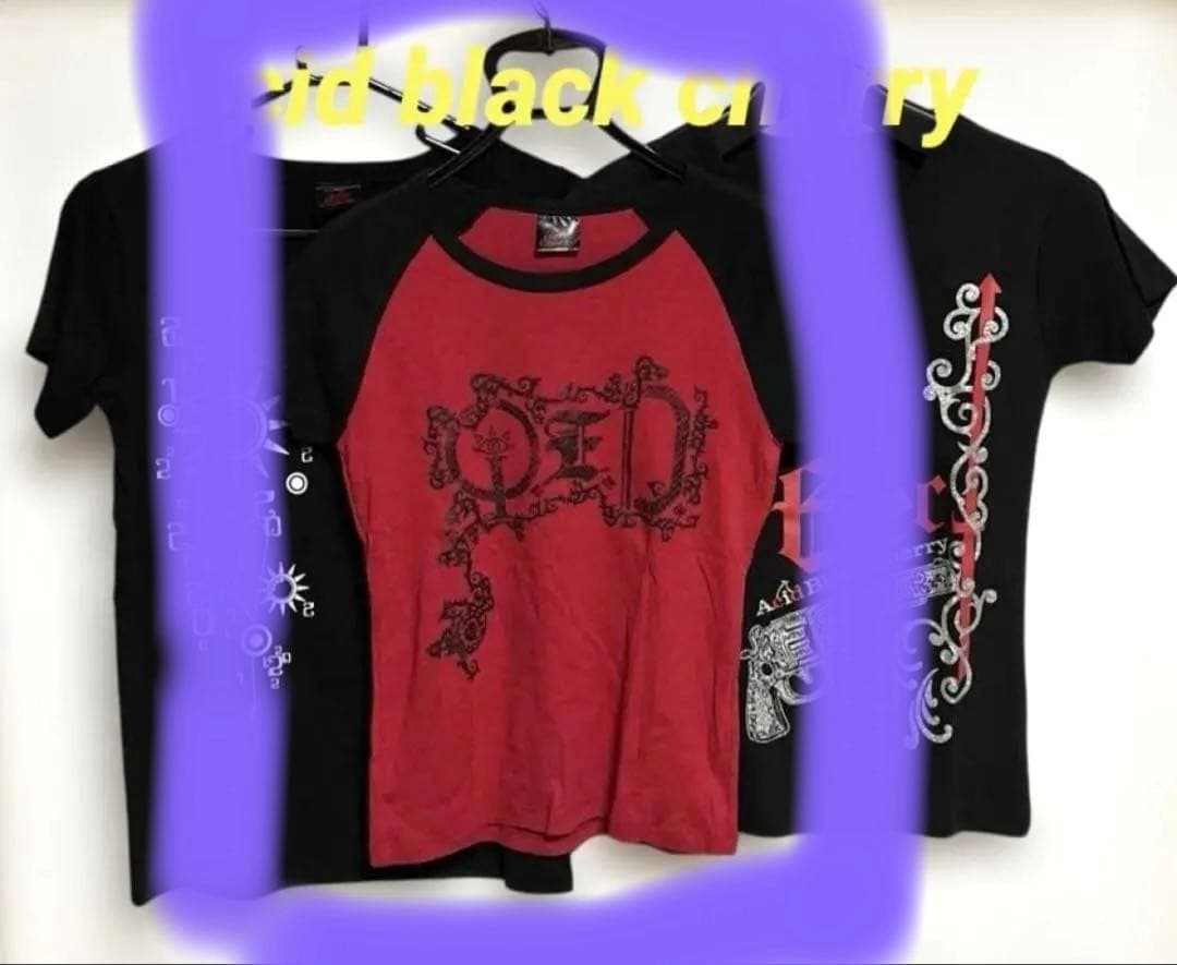 【入手困難】acid black cherry LIVE Tシャツ 3点まとめ