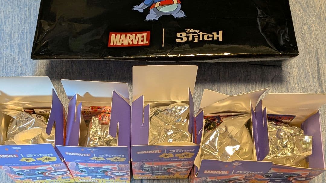 HotToys marvel スティッチ 5種セット　スパイダーマンアイアンマン