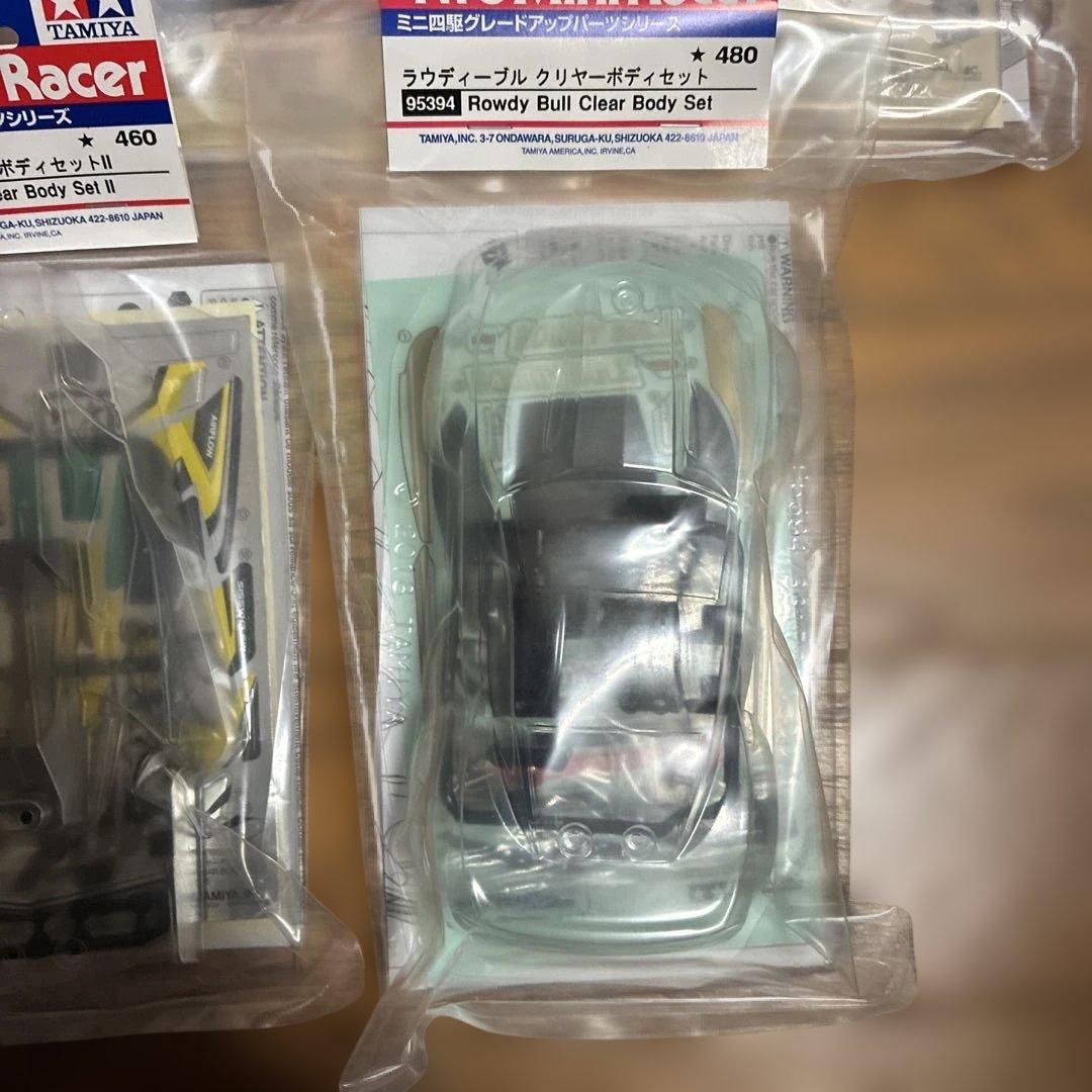 ミニ四駆　ポリカ　5点セット　ネオファルコン　バックブレーダー　ラヴディーブル