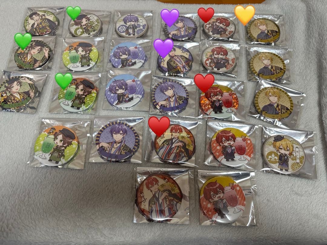 浦島坂田船、ひきフェス缶バッジ