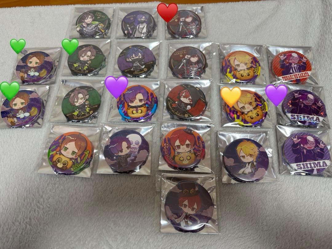 浦島坂田船、ひきフェス缶バッジ