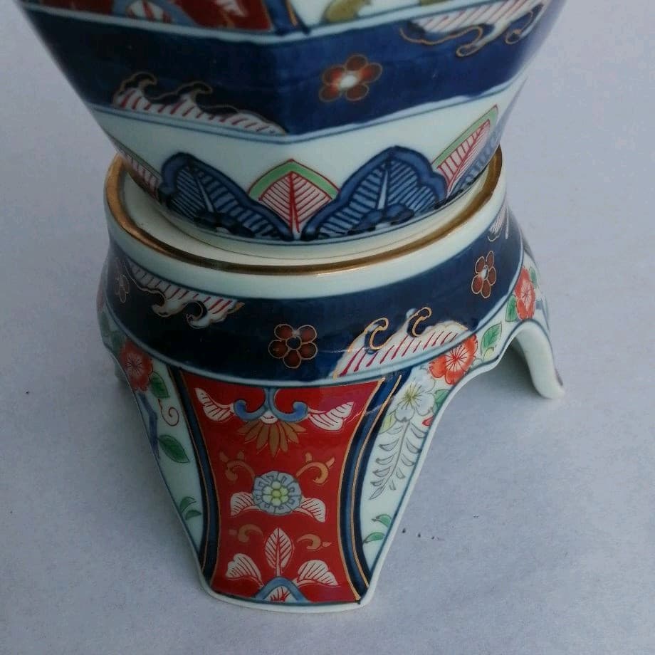 金彩　古伊万里　ポット