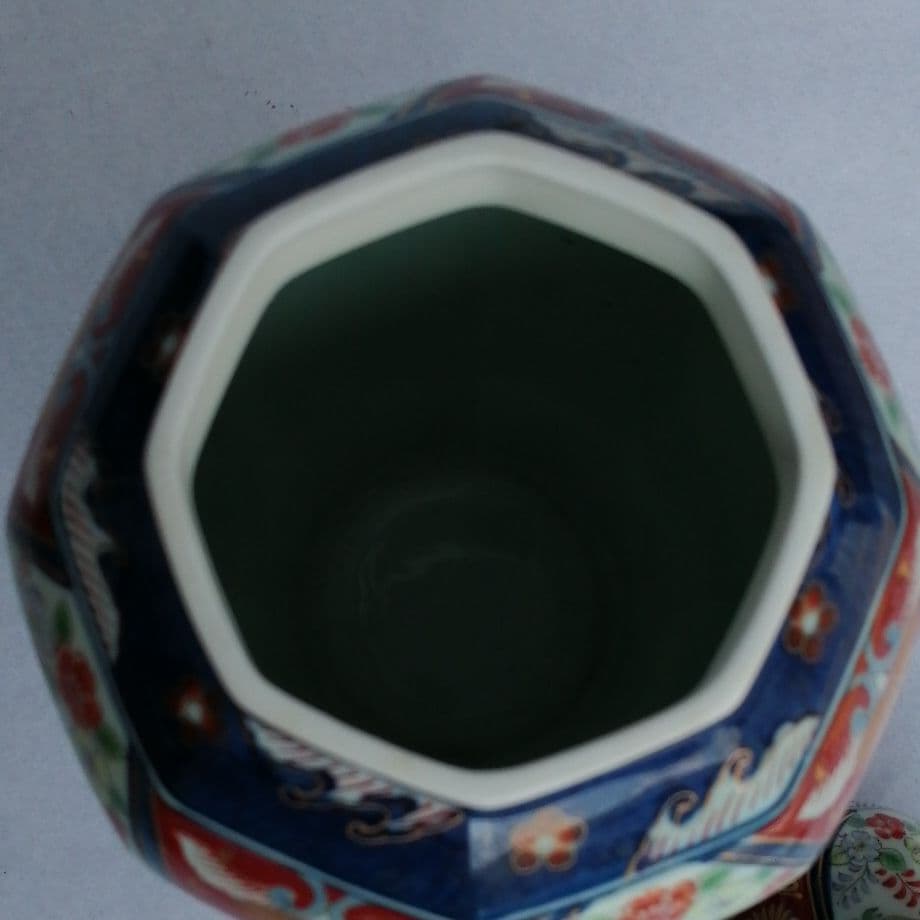 金彩　古伊万里　ポット