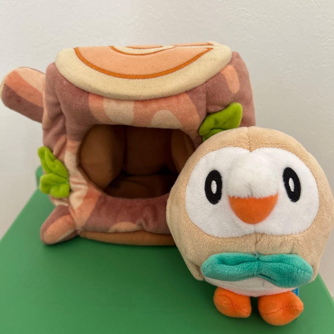 ポケモンセンター限定　切り株モクロー SummerLife ぬいぐるみ