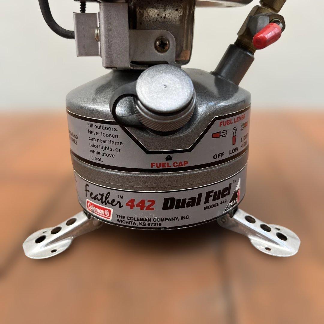 コールマン　フェザー442デュアルフューエルストーブ