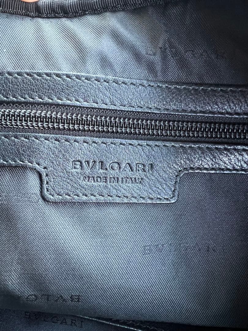 BVLGARI ブルガリ 本革 レザー ビジネスバッグ ブリーフケース メンズ