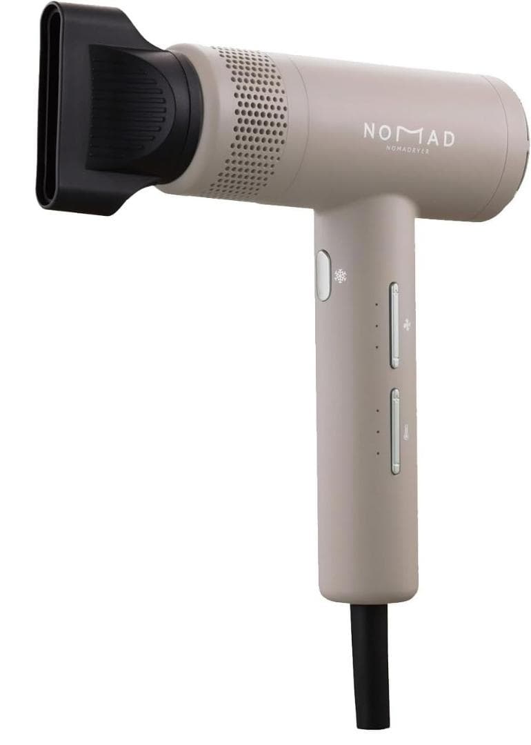 クレイツ ノマドライヤー カームグレージュ 温度・風量設定3段階 静音設計