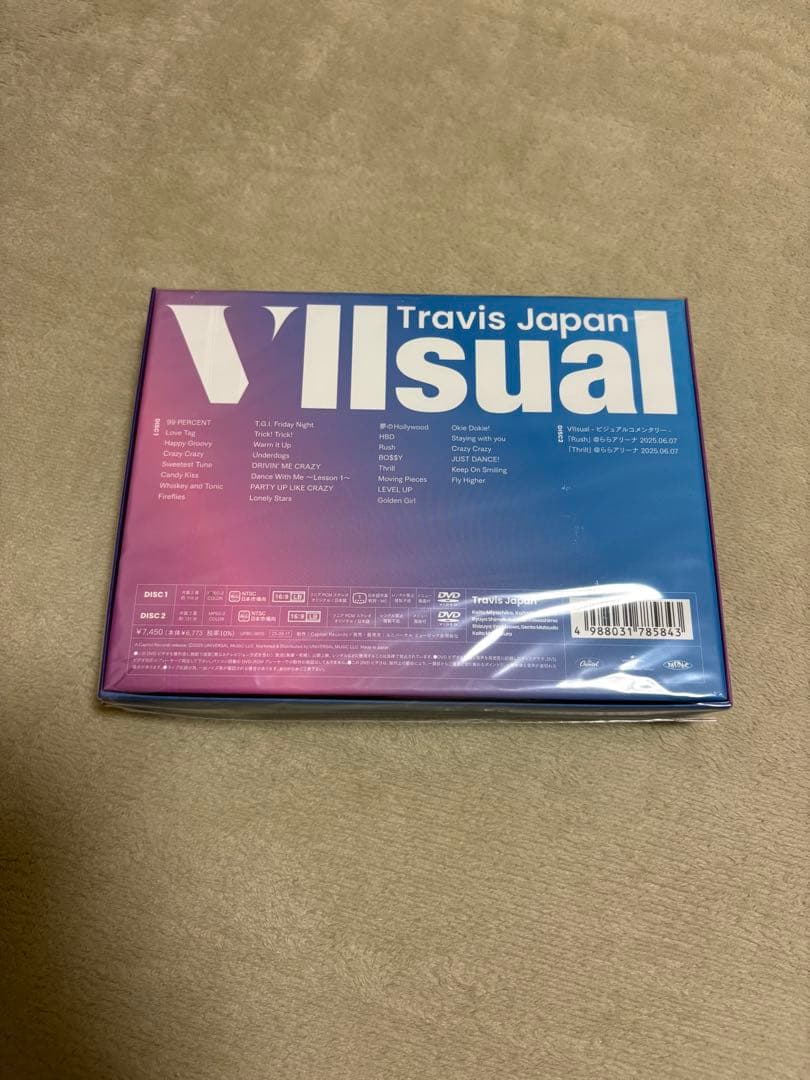 【新品未使用】Travis Japan 『VIIsual』 DVD完全生産限定盤