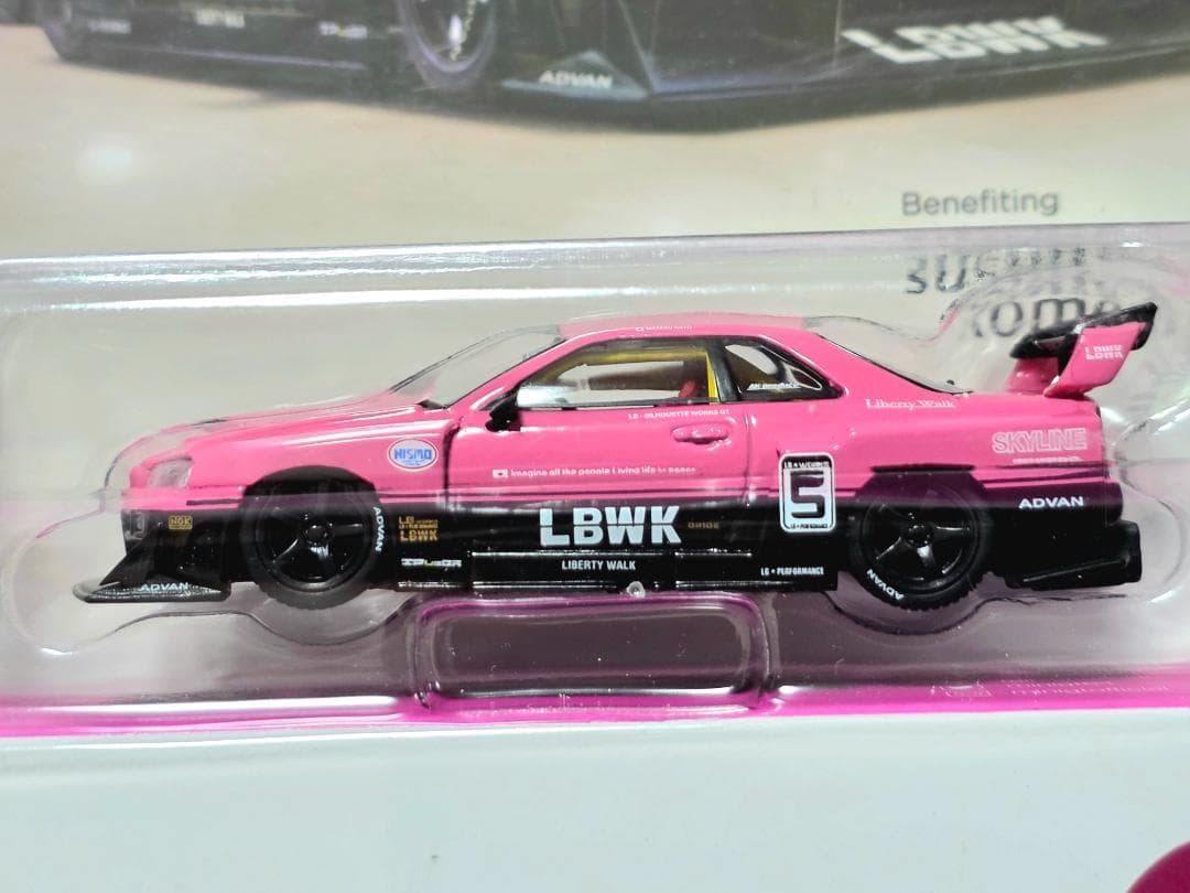 MINIGT 限定 Nissan ER34 Give Diecast Talk