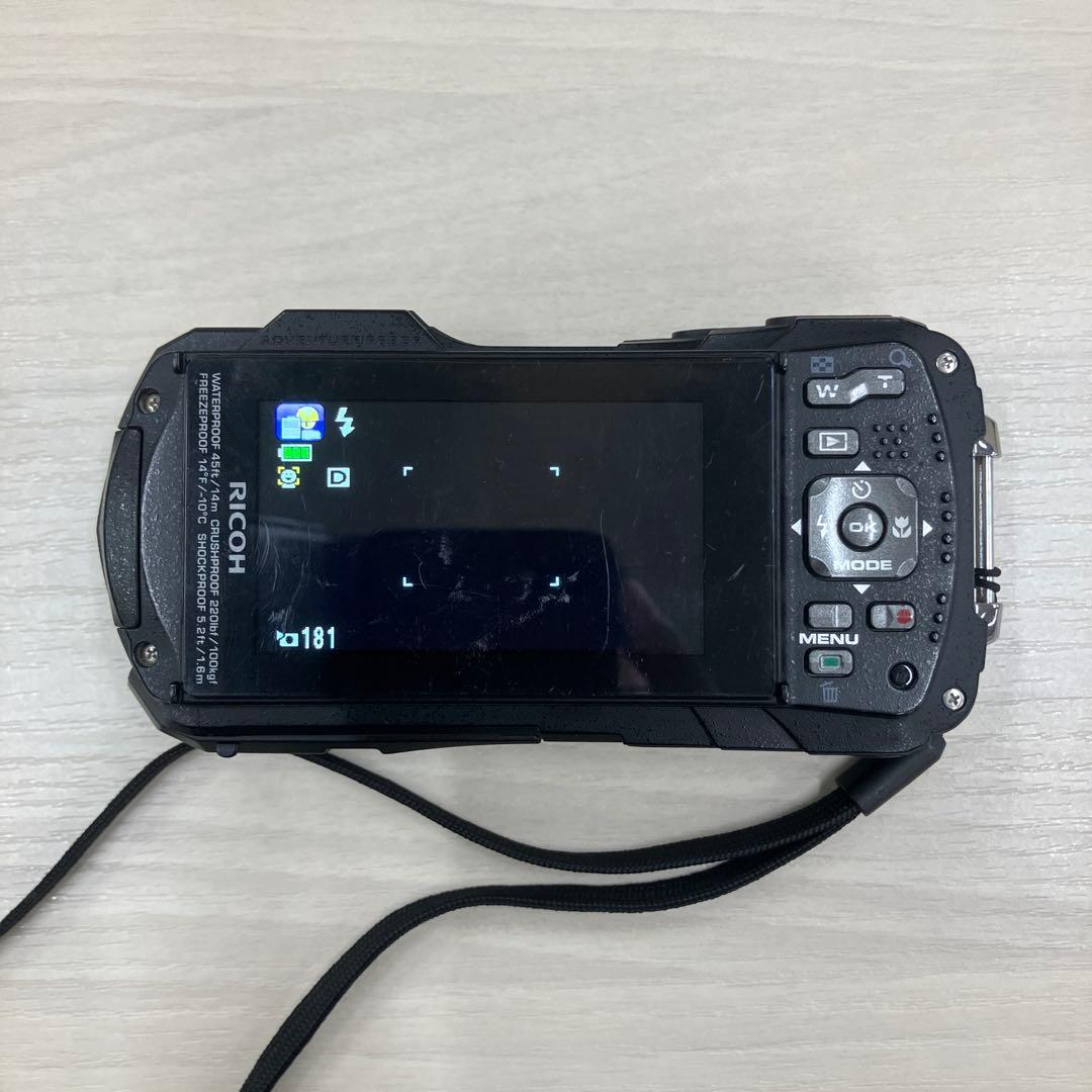 【美品】動作確認済 RICOH WG-70 デジタルカメラ