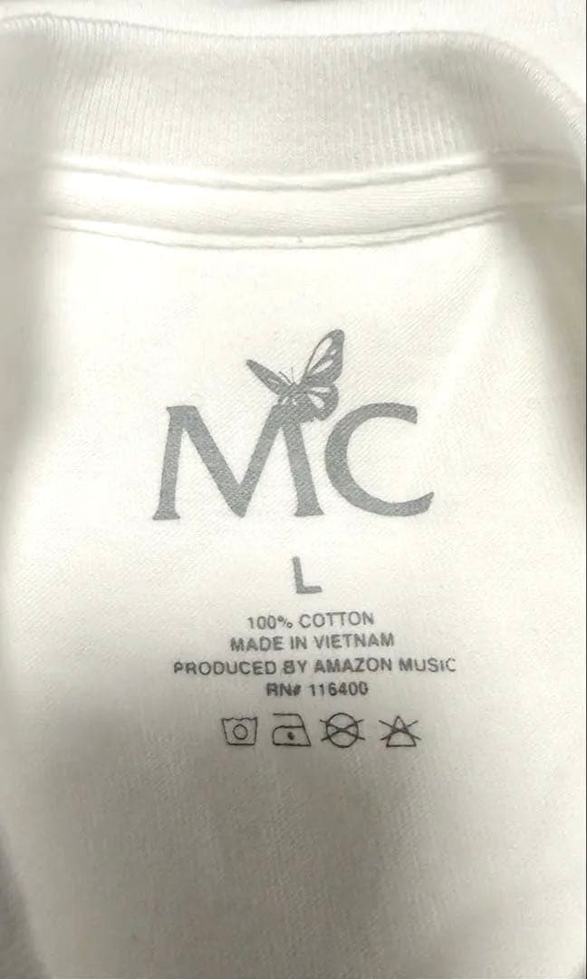 【新品・未使用】マライアキャリー　2025 ツアーTシャツ　サイズL