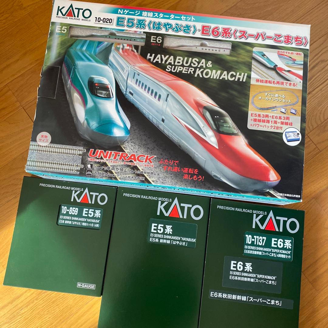 KATO E5系・E6系 スターターセット/はやぶさ・スーパーこまちフル編成
