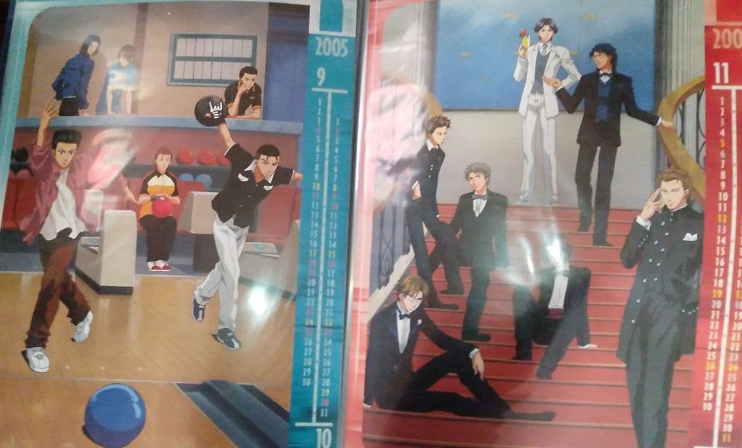 テニスの王子様　カレンダー　2005