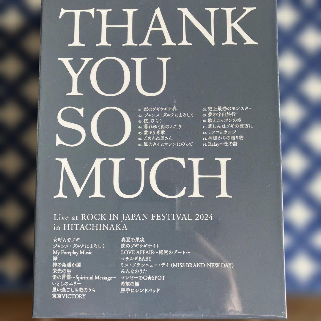 サザンオールスターズ THANK YOU SO MUCH