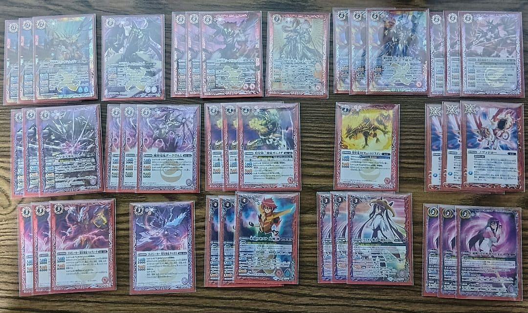 バトルスピリッツ 超星デッキ　差し替えパーツ付き