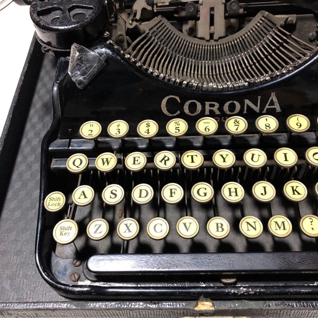 CORONA FOUR タイプライター 黒
