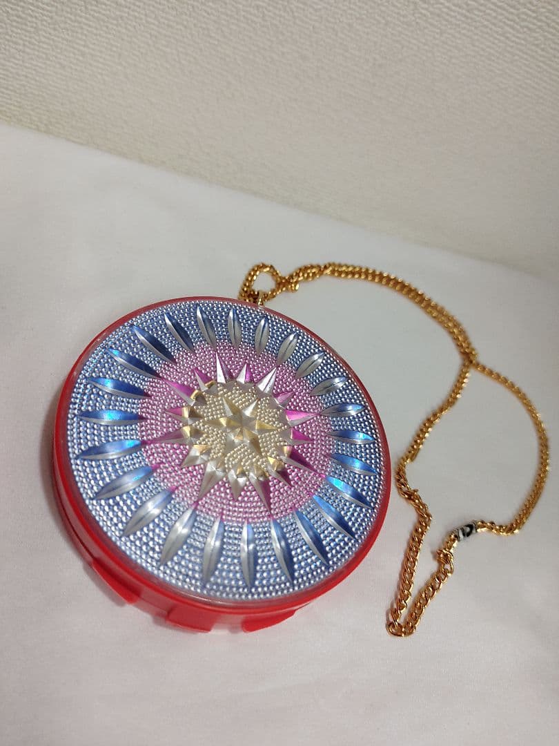 昭和レトロ 当時物 ひみつのアッコちゃん コンパクトミラー ペンダント