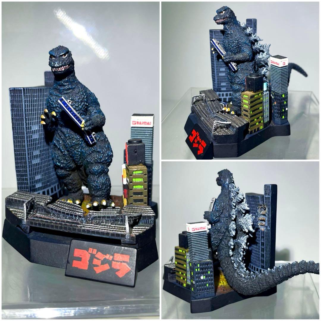 【美品】ゴジラ全集 ゴジラ 1984 酒井ゆうじプロデュース ビル街 破壊情景